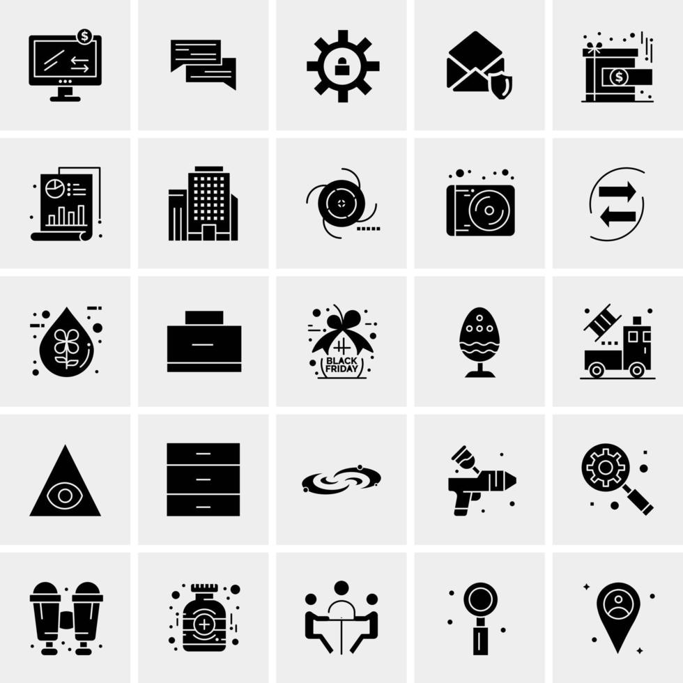25 universeel bedrijf pictogrammen vector creatief icoon illustratie naar gebruik in web en mobiel verwant project