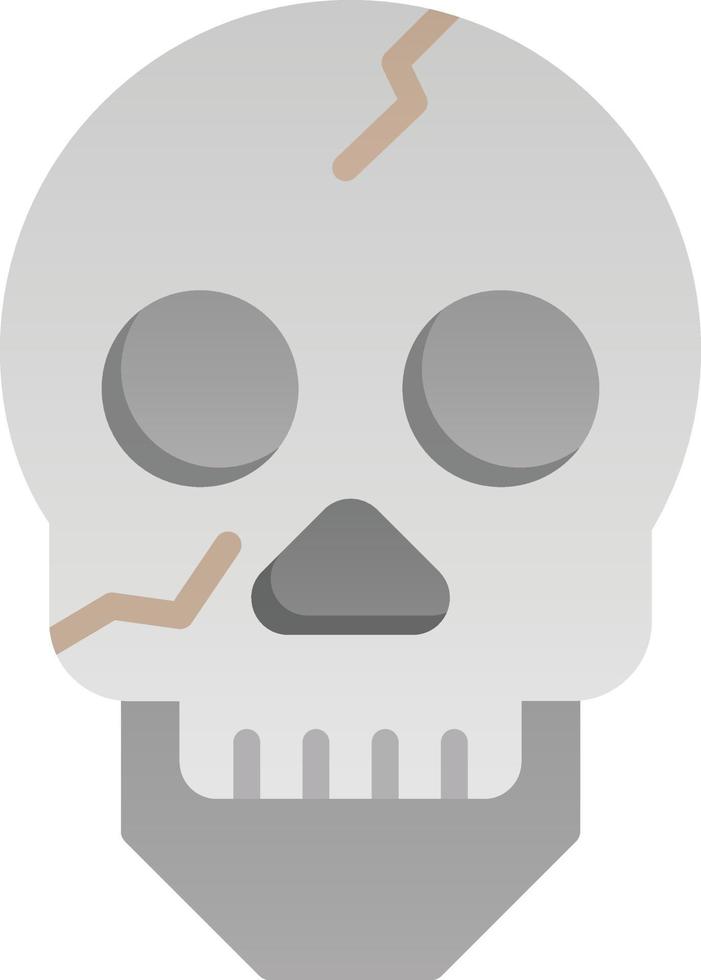 schedel vector icoon ontwerp