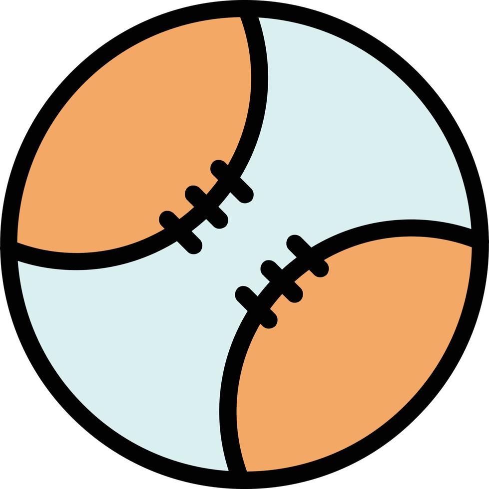 basketbal bal vector icoon ontwerp