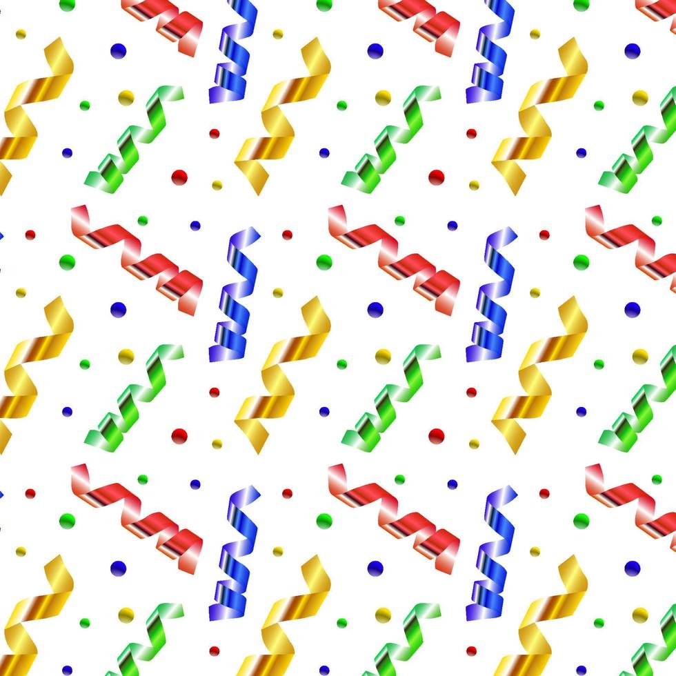 confetti naadloos patroon vector