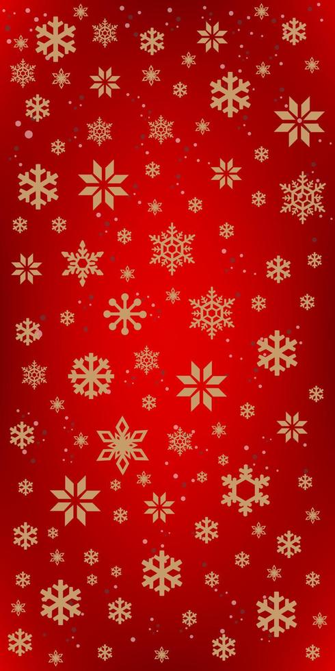 Kerstmis winter sneeuw futuristische patroon rood achtergrond viering seizoen vakantie omhulsel papier , groet kaart voor versieren premie Product vector