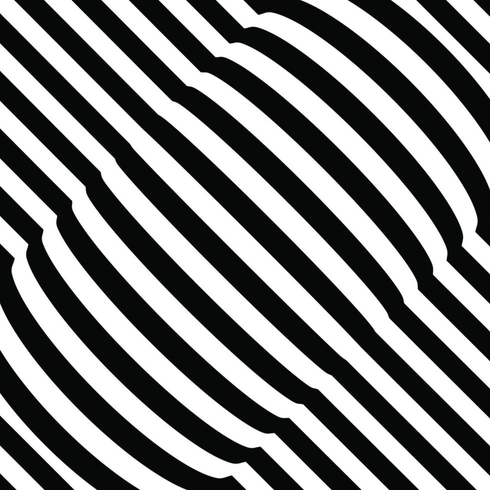 optisch illusie lijnen achtergrond. abstract 3d zwart en wit illusies. conceptuele ontwerp van optisch illusie .10 illustratie vector