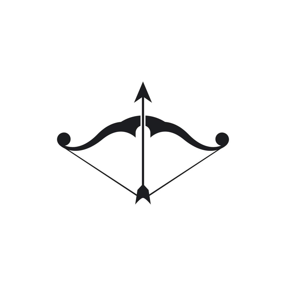 boogschutter logo vector icoon