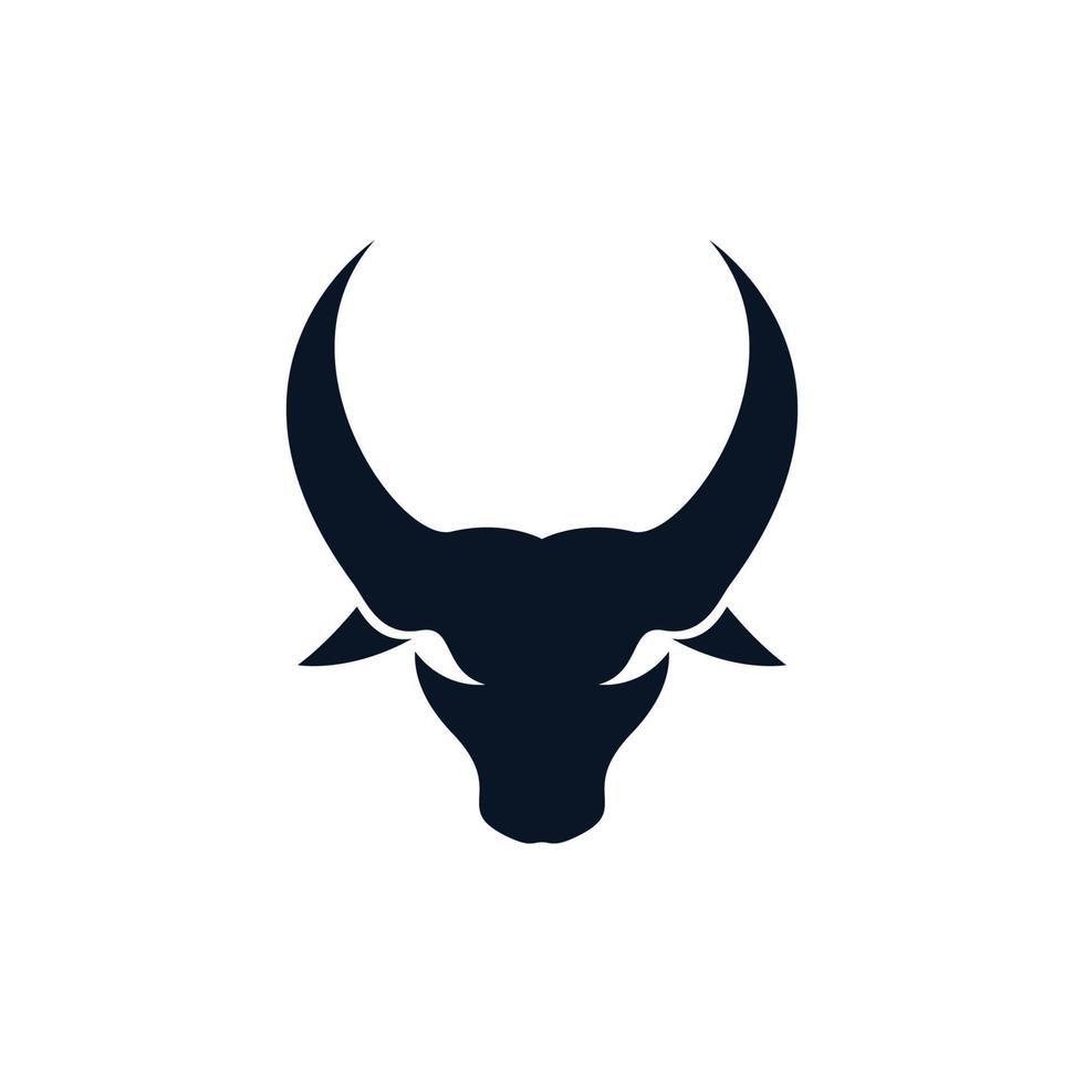 bull head logo afbeeldingen vector