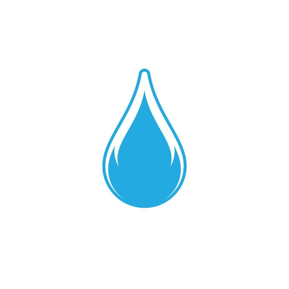 water laten vallen vector icoon illustratie