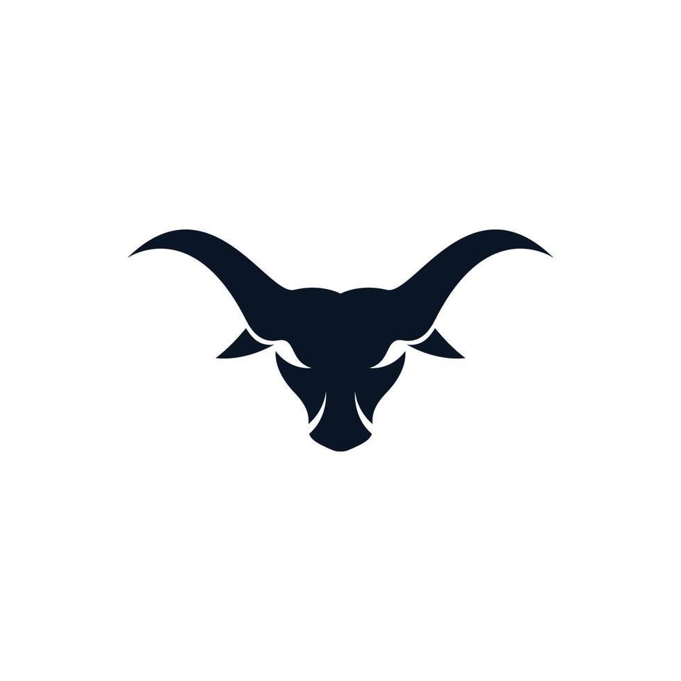 bull head logo afbeeldingen vector