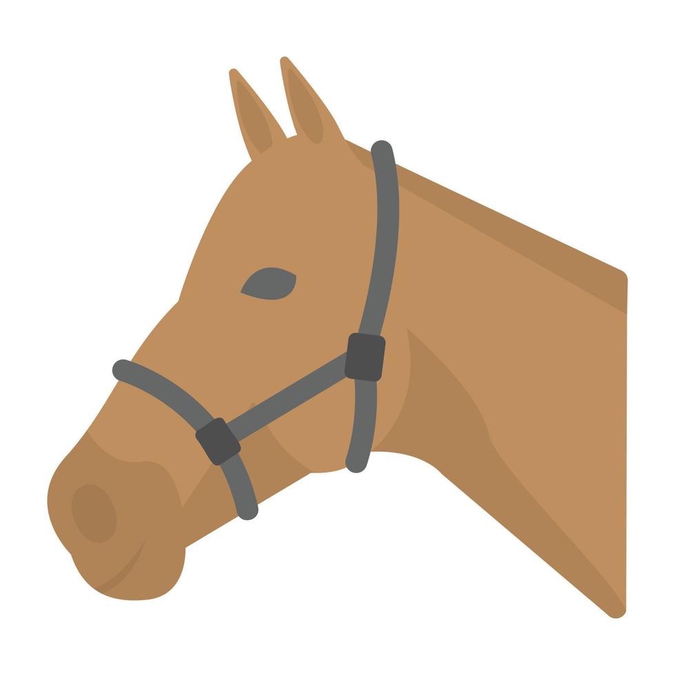 trendy paardenconcepten vector