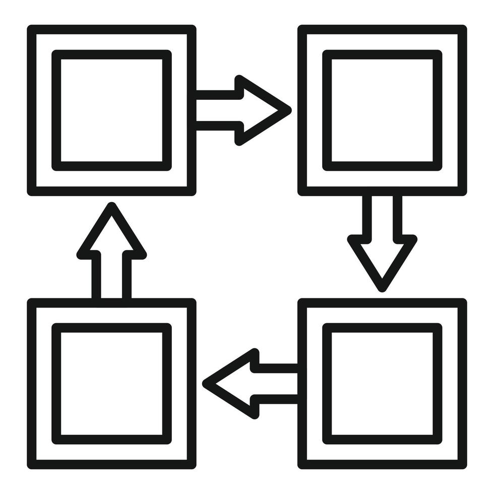 zich aanpassen vaardigheid icoon schets vector. bedrijf verandering vector