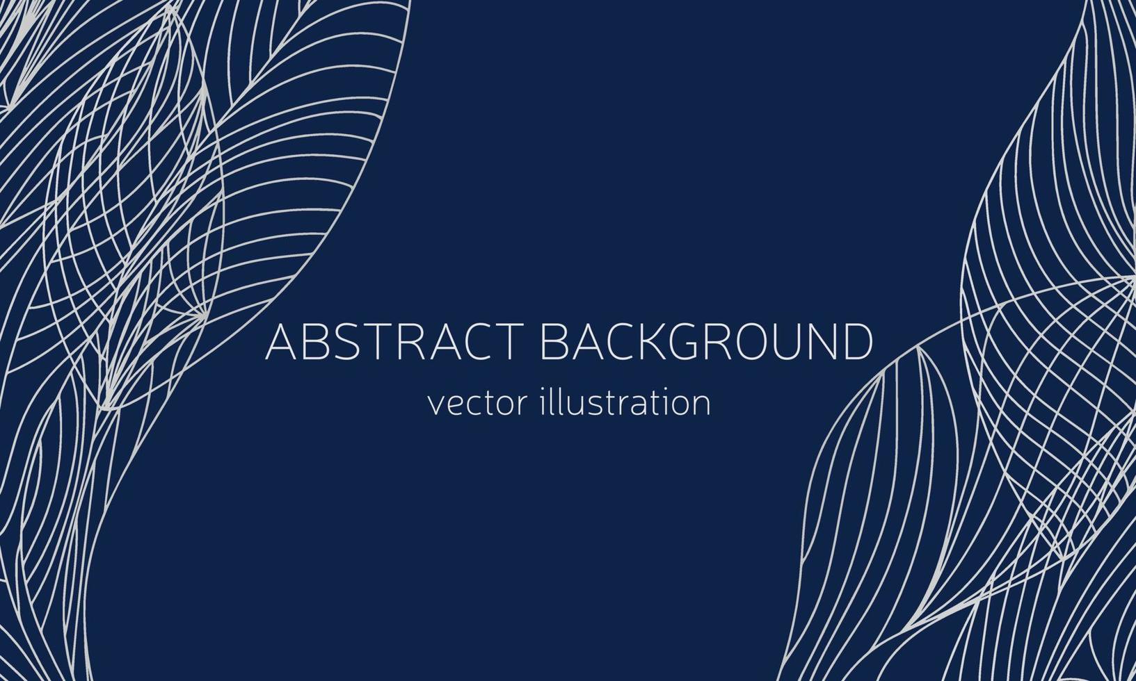 abstract vector achtergrond met hand- trek elementen Aan donker achtergrond. vector illustratie.