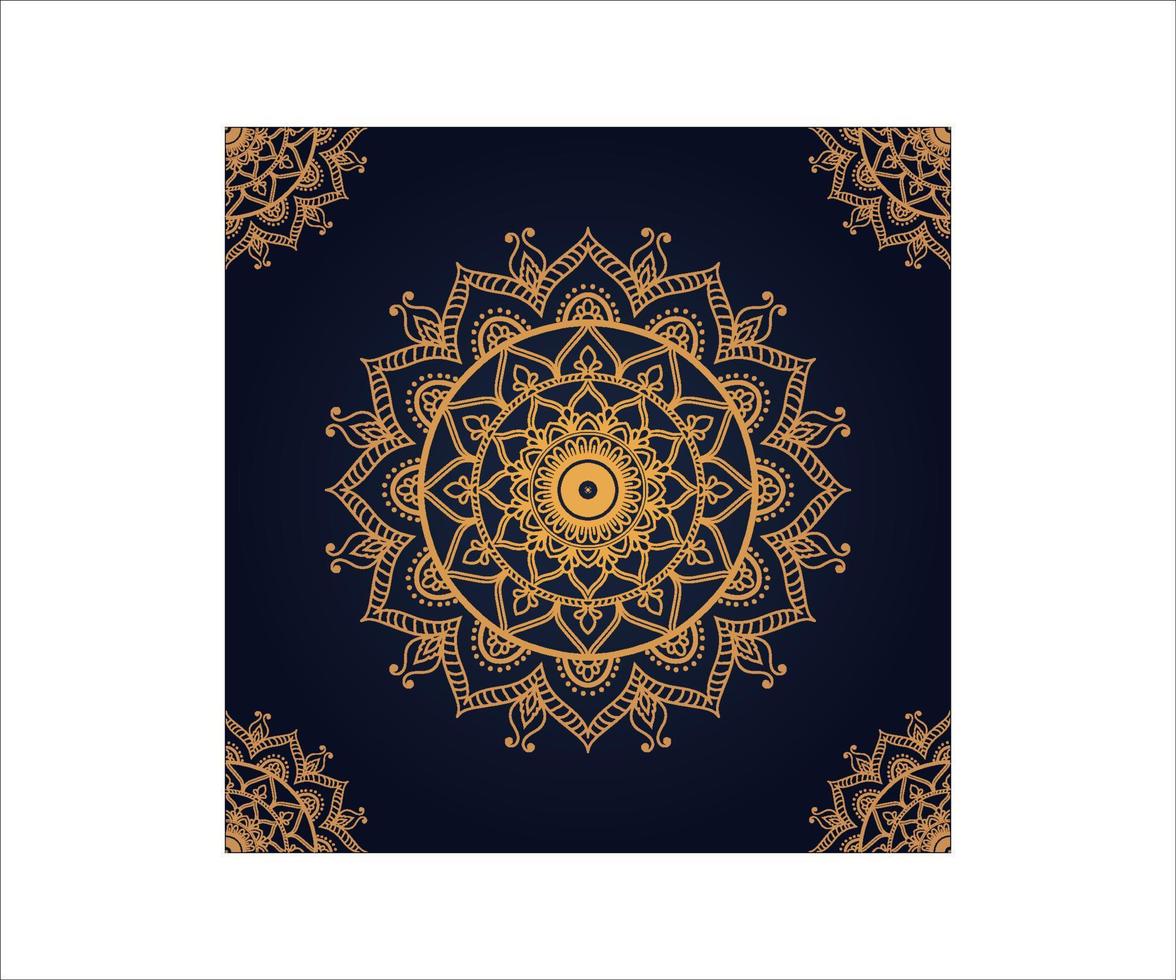 vector luxe mandala achtergrond