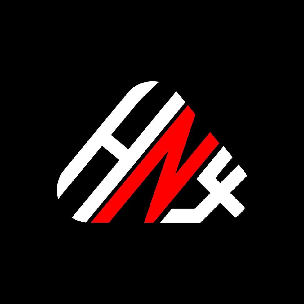 hnx brief logo creatief ontwerp met vector grafisch, hnx gemakkelijk en modern logo.