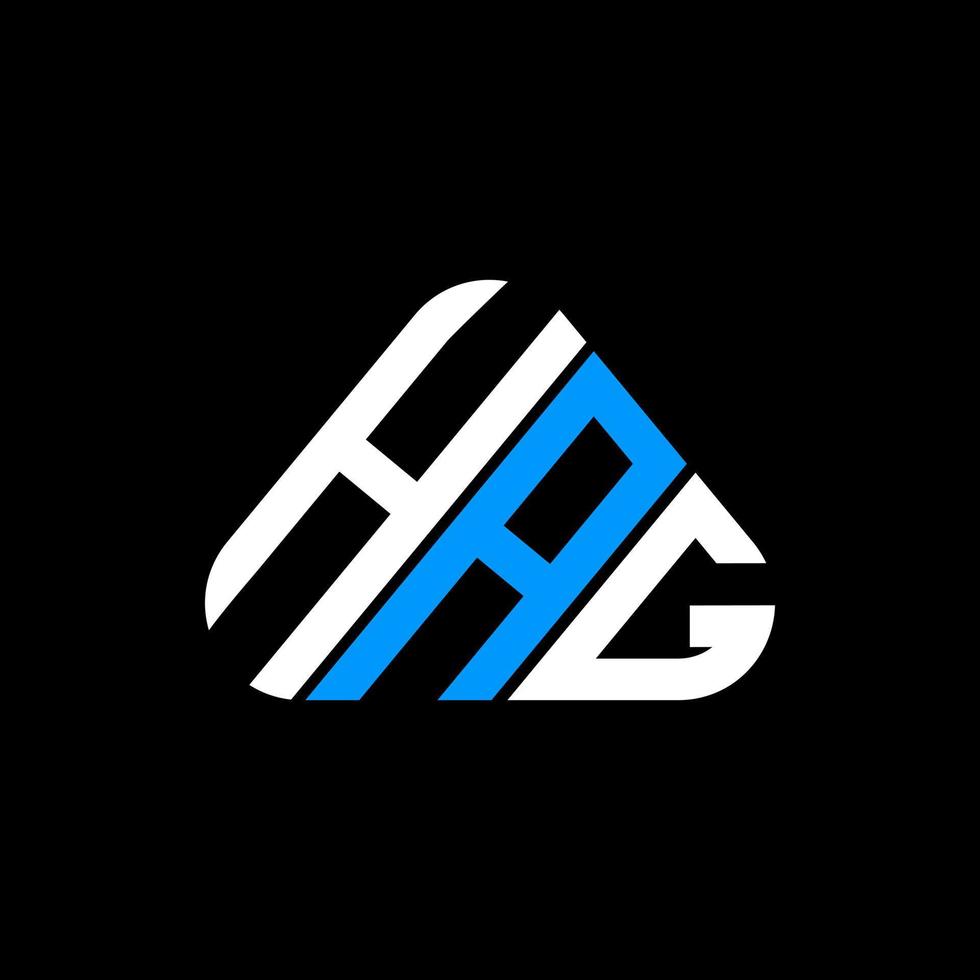 hag brief logo creatief ontwerp met vector grafisch, hag gemakkelijk en modern logo.