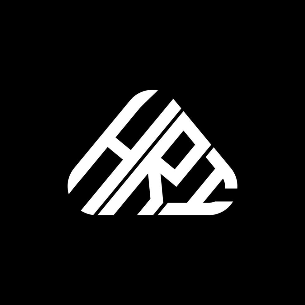 hri brief logo creatief ontwerp met vector grafisch, hri gemakkelijk en modern logo.