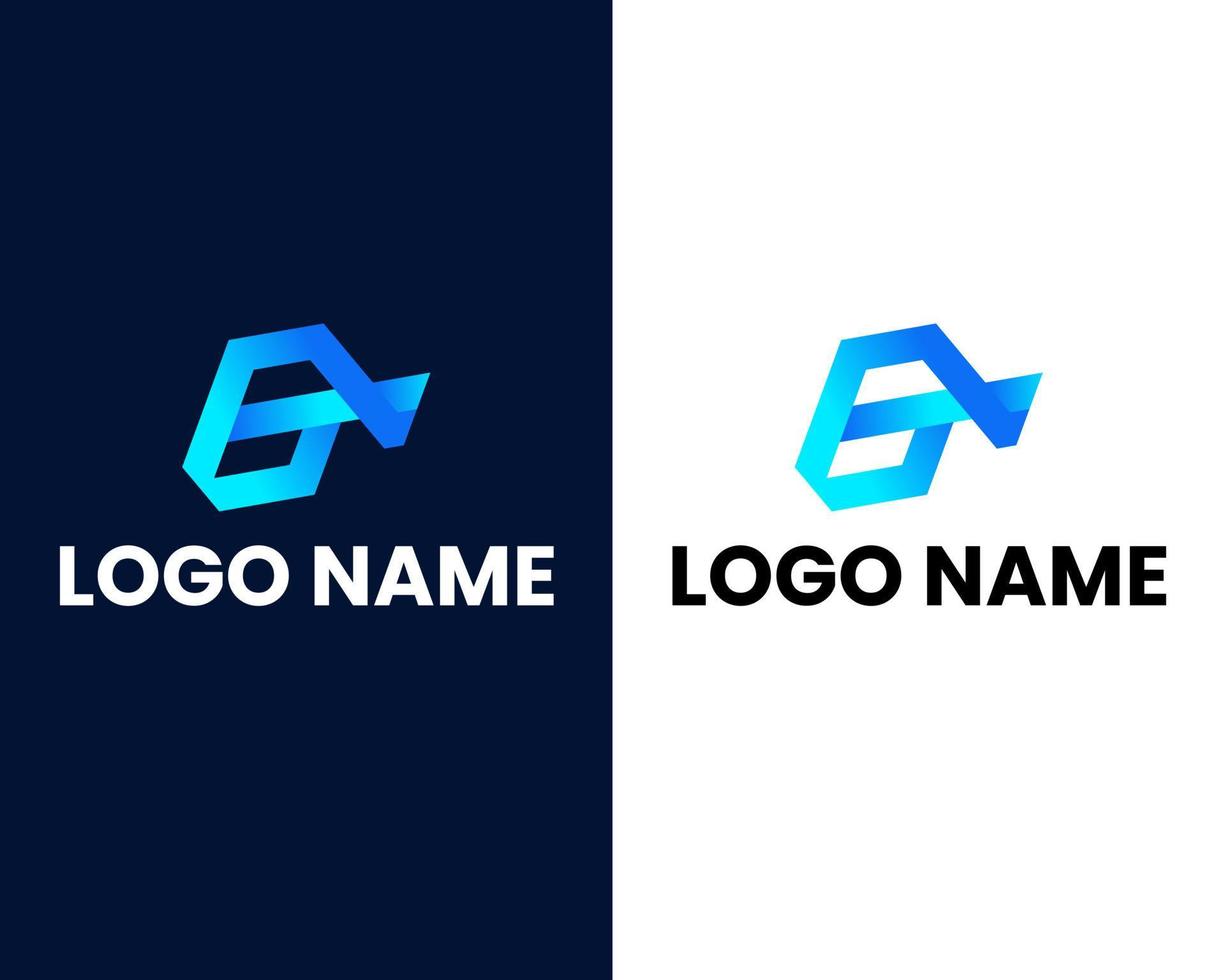 brief g modern bedrijf logo ontwerp sjabloon vector