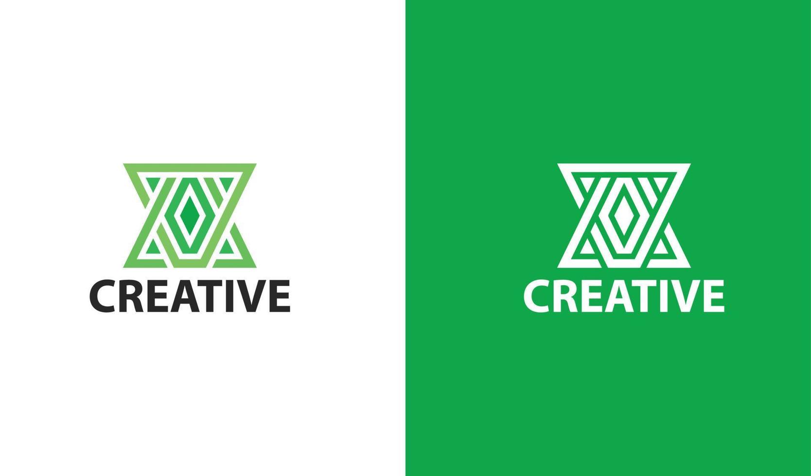 creatief merk logo gemakkelijk ontwerp vector