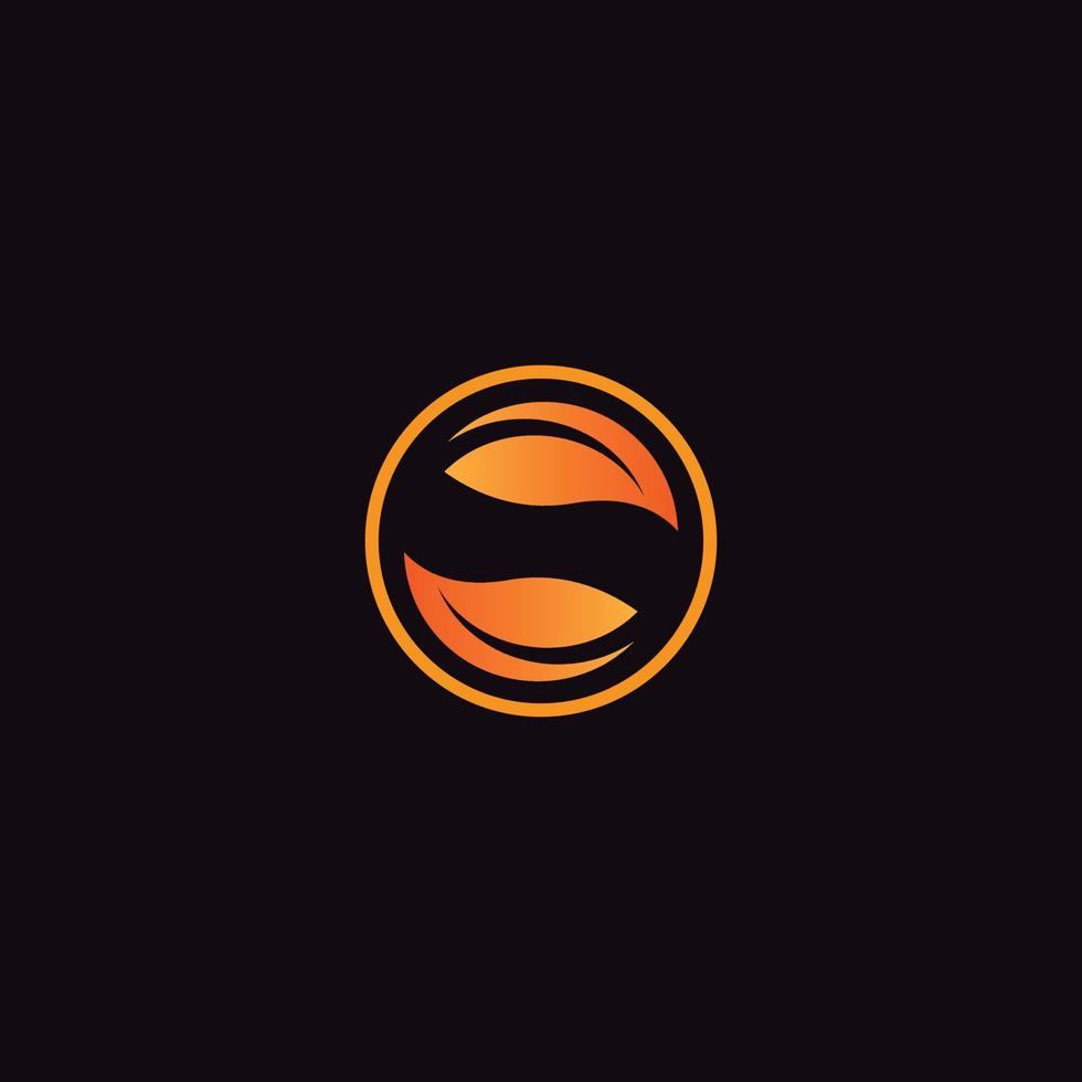 bedrijf brief s logo ontwerp vector