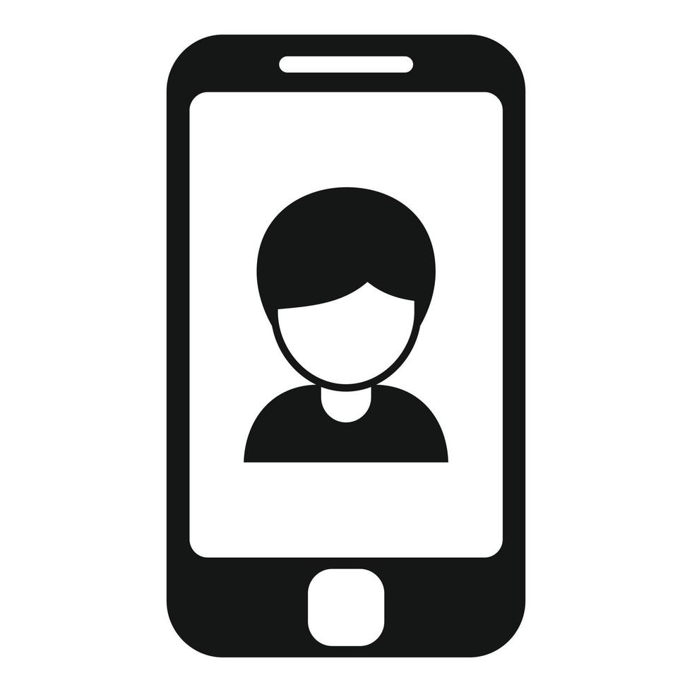 smartphone stroom icoon gemakkelijk vector. leven video vector