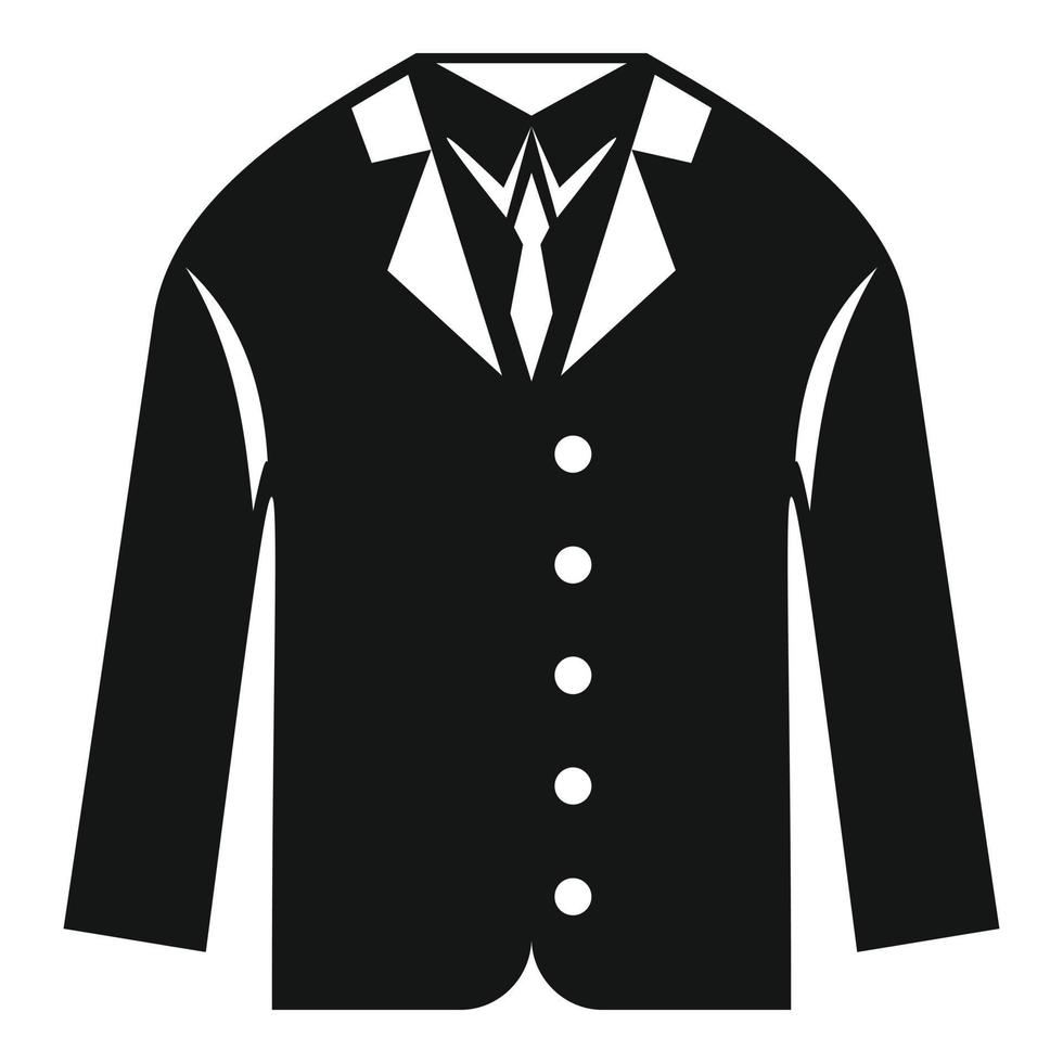 kleren school- icoon gemakkelijk vector. jongen uniform vector