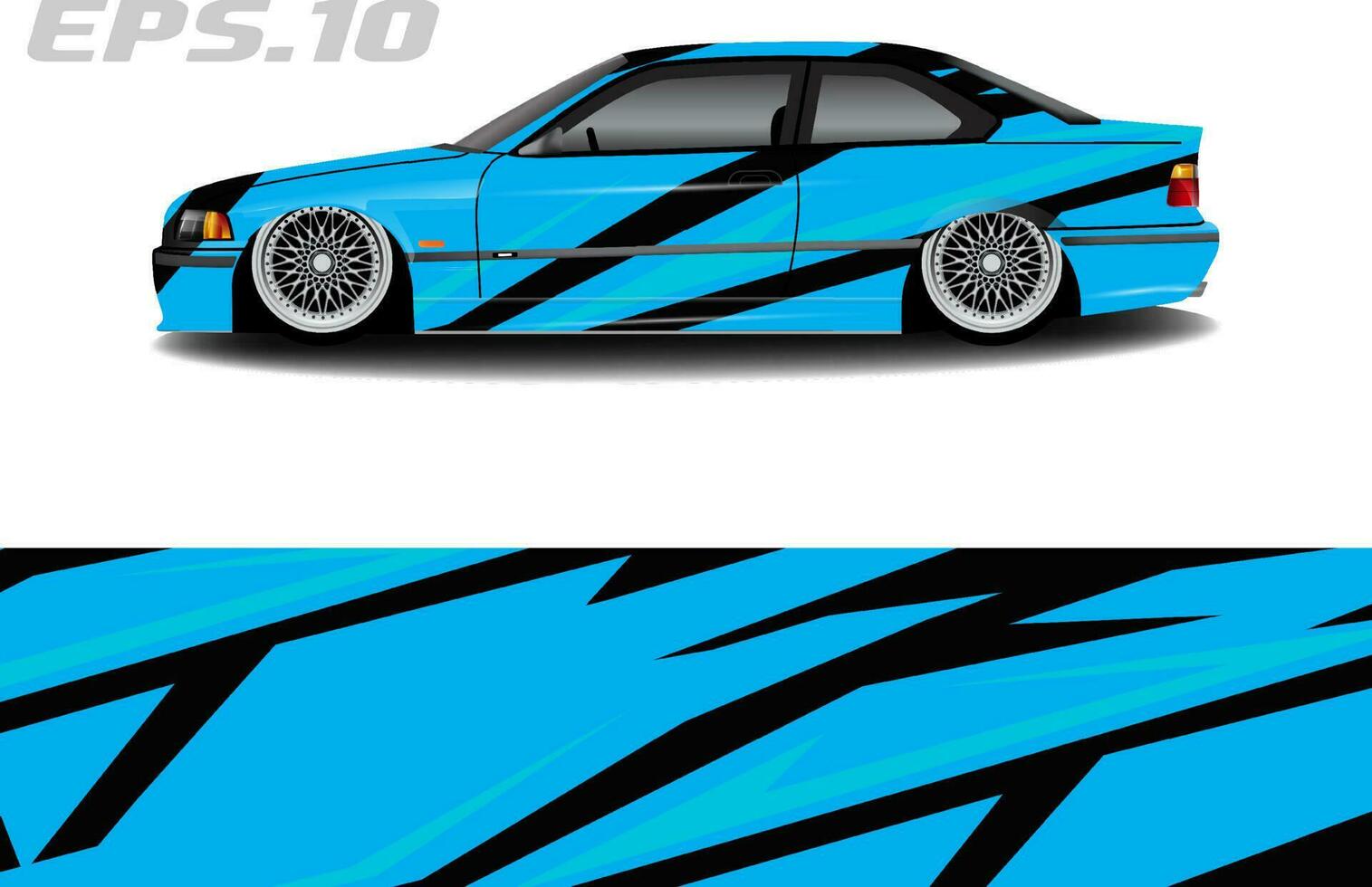 sticker kleurstelling racing auto sticker ontwerp, koel abstract grafisch achtergrond vector