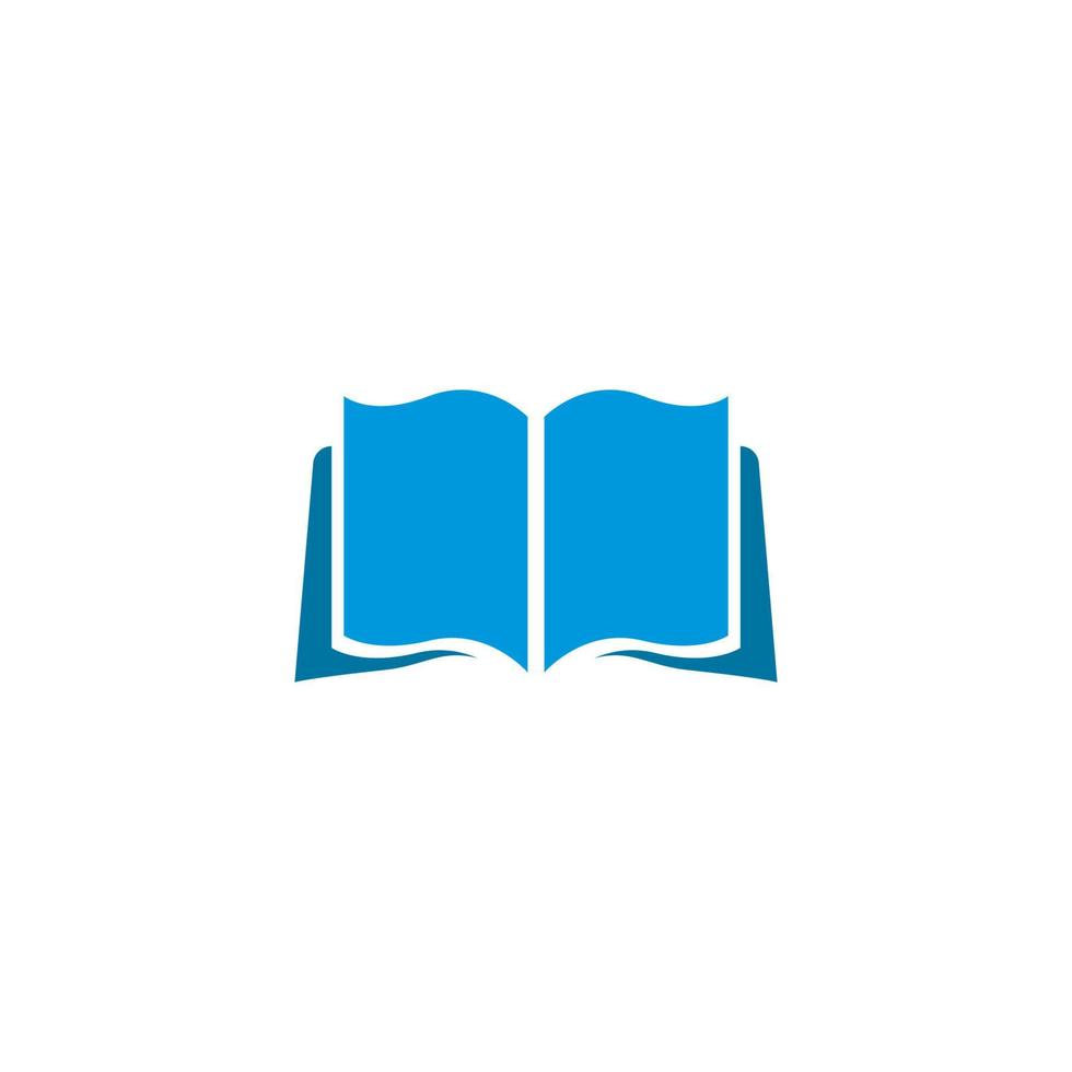 boek logo sjabloon vectorillustratie vector