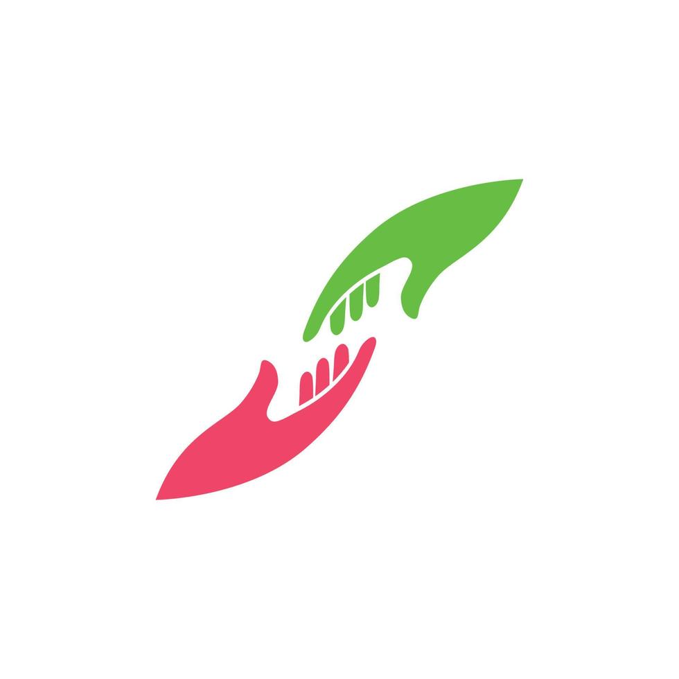 handverzorging logo sjabloon vectorillustratie pictogram vector