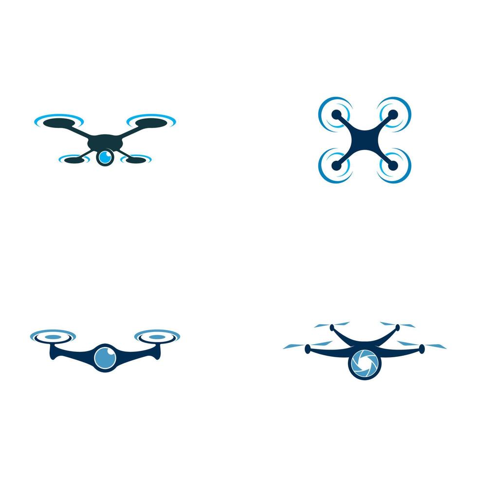 drone logo vector pictogram