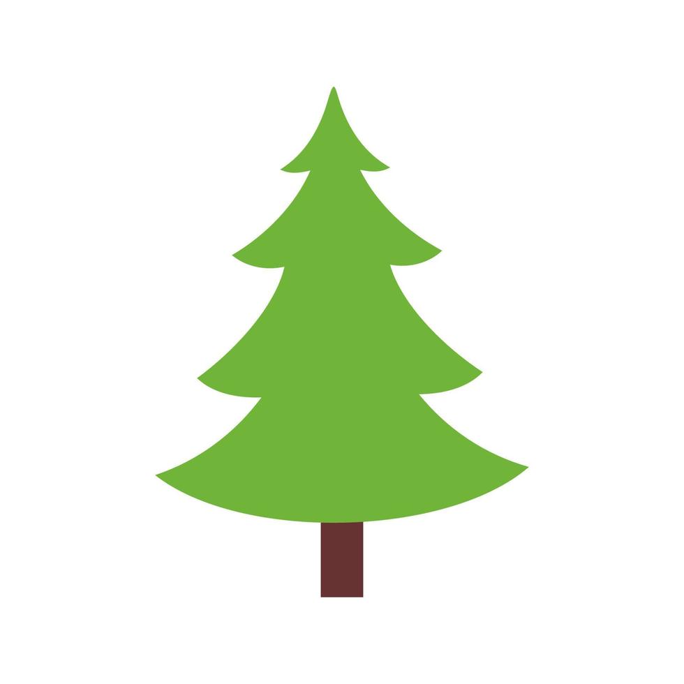 vector illustratie van een Spar boom