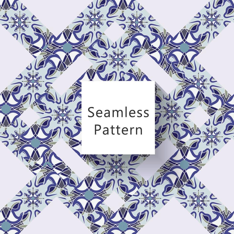 abstract naadloos patroon met meetkundig patroon. achtergrond, behang, huis textiel digitaal vector en bloem vormig patroon nieuw