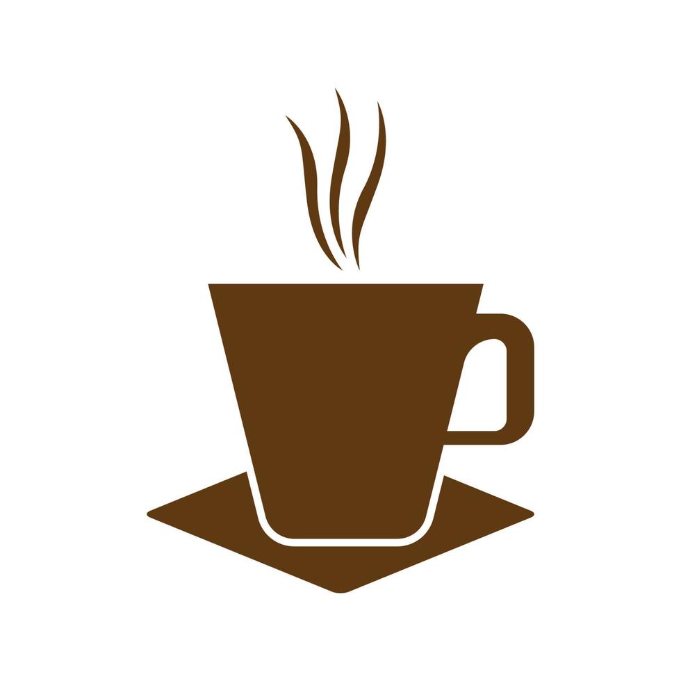 koffiekopje logo afbeeldingen vector