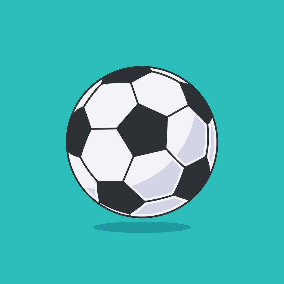 voetbal bal icoon. vector illustratie Amerikaans voetbal bal tekenfilm stijl.