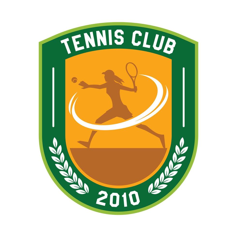 modern tennis club, sport- logo vector