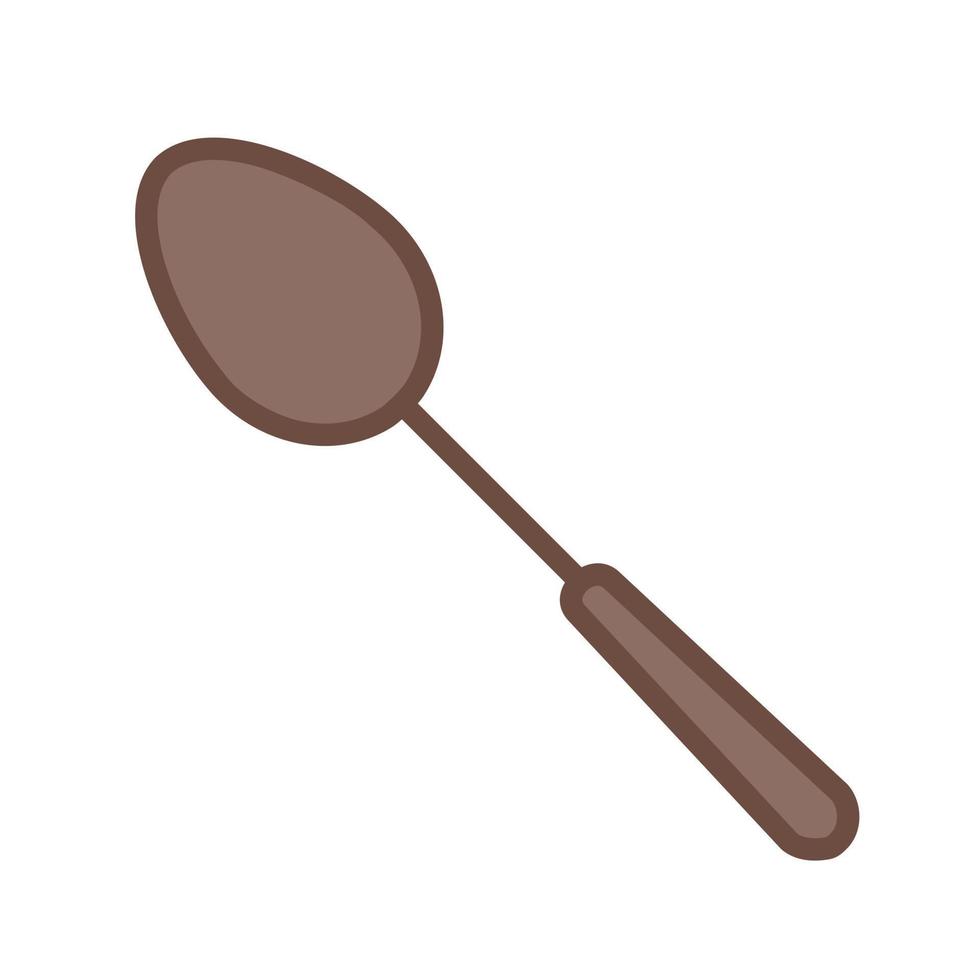 snoepgoed banketbakkerij lepel vector illustratie icoon