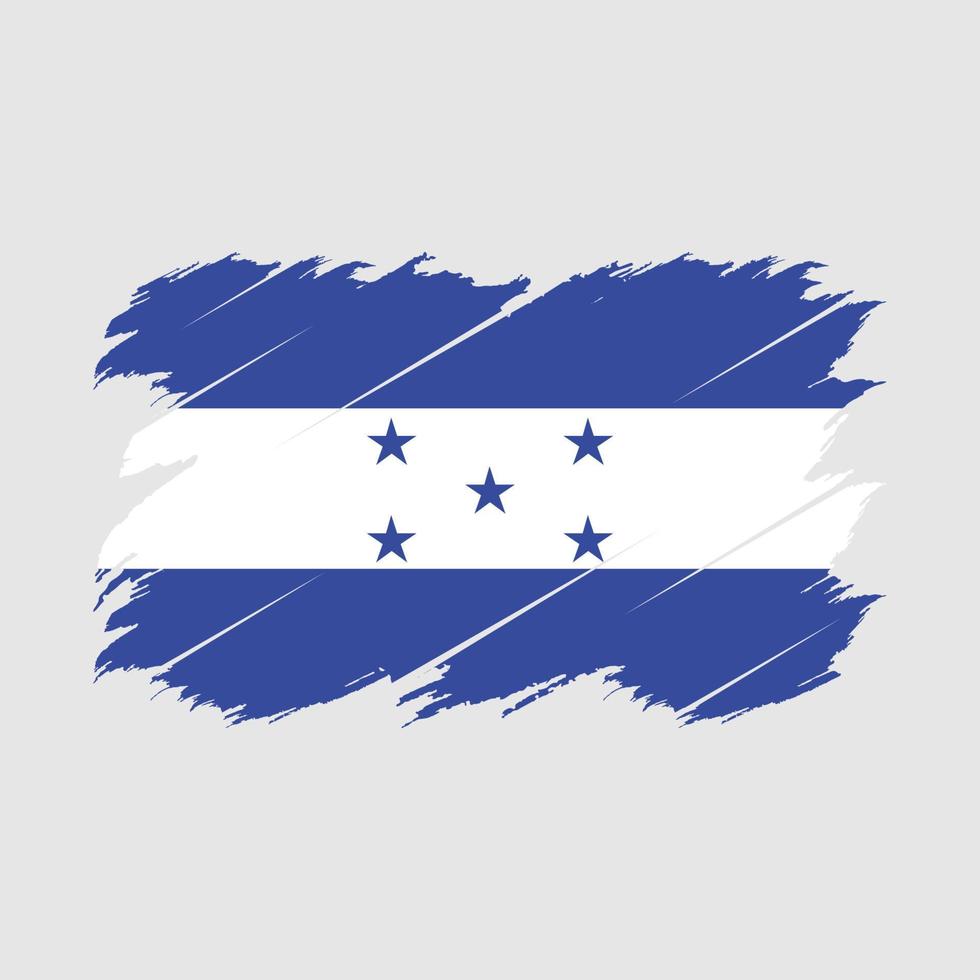 honduras vlag borstel vector