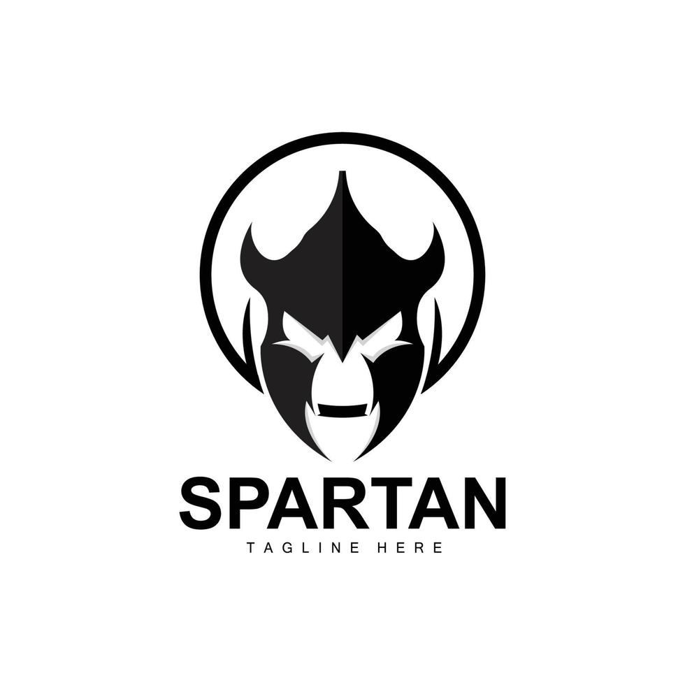 spartaans logo, oorlog helm pak vector, barbaar schild icoon, viking, Sportschool fit ontwerp, geschiktheid vector