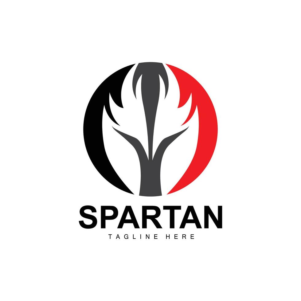 spartaans logo, oorlog helm pak vector, barbaar schild icoon, viking, Sportschool fit ontwerp, geschiktheid vector