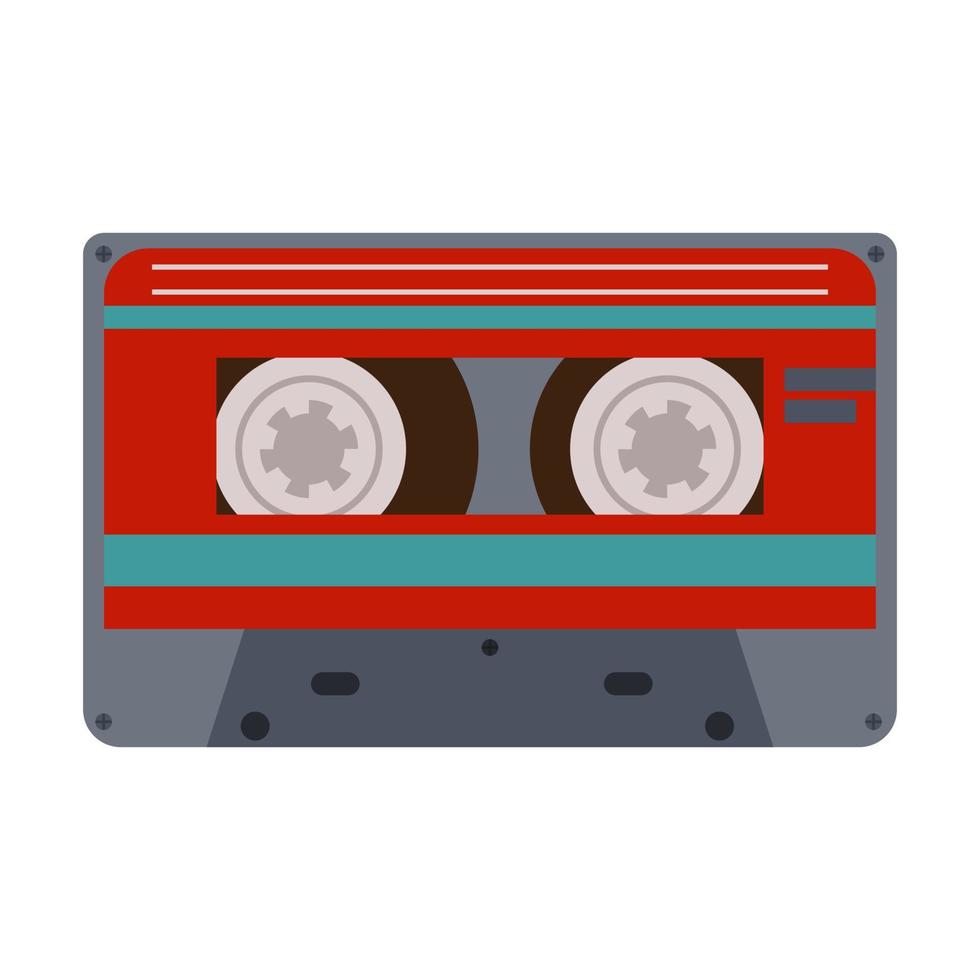 audio cassette vlak vector illustratie