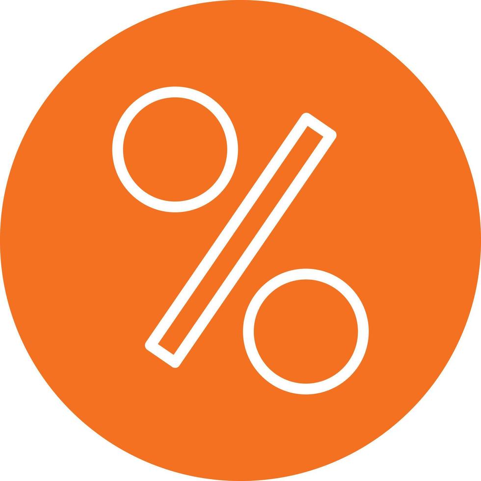 percentage vector icoon ontwerp