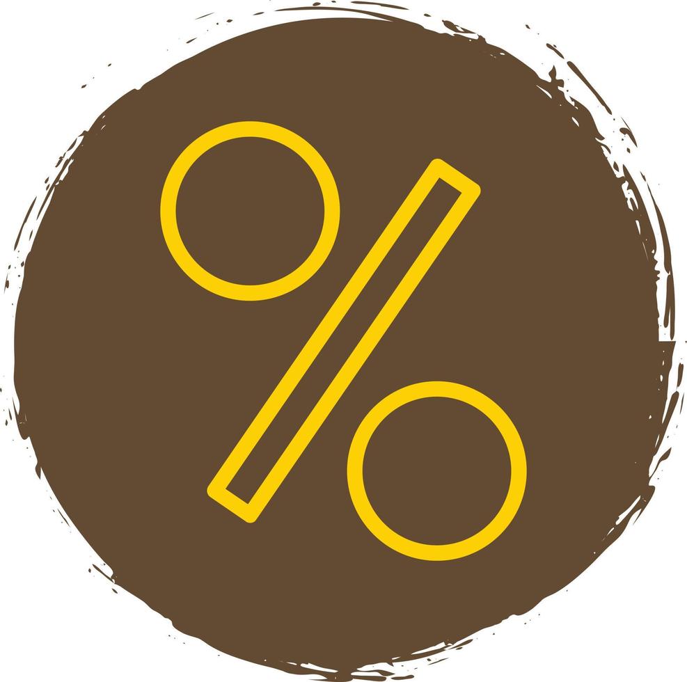 percentage vector icoon ontwerp