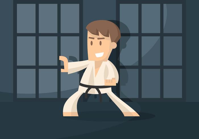 Dojo Illustratie vector