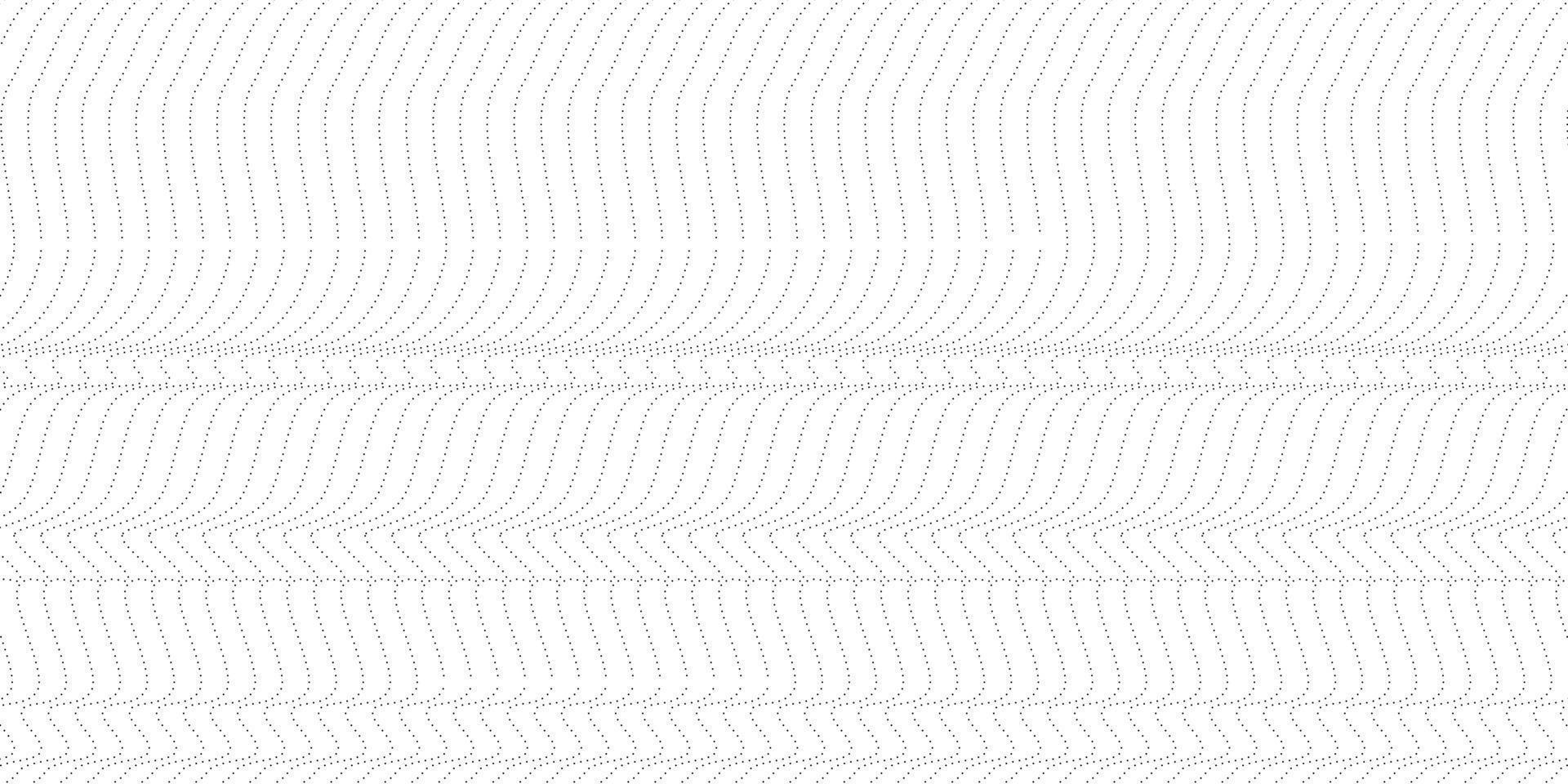 abstract golvend achtergrond. dun lijn Aan wit. abstract deeltje structuur achtergrond vector