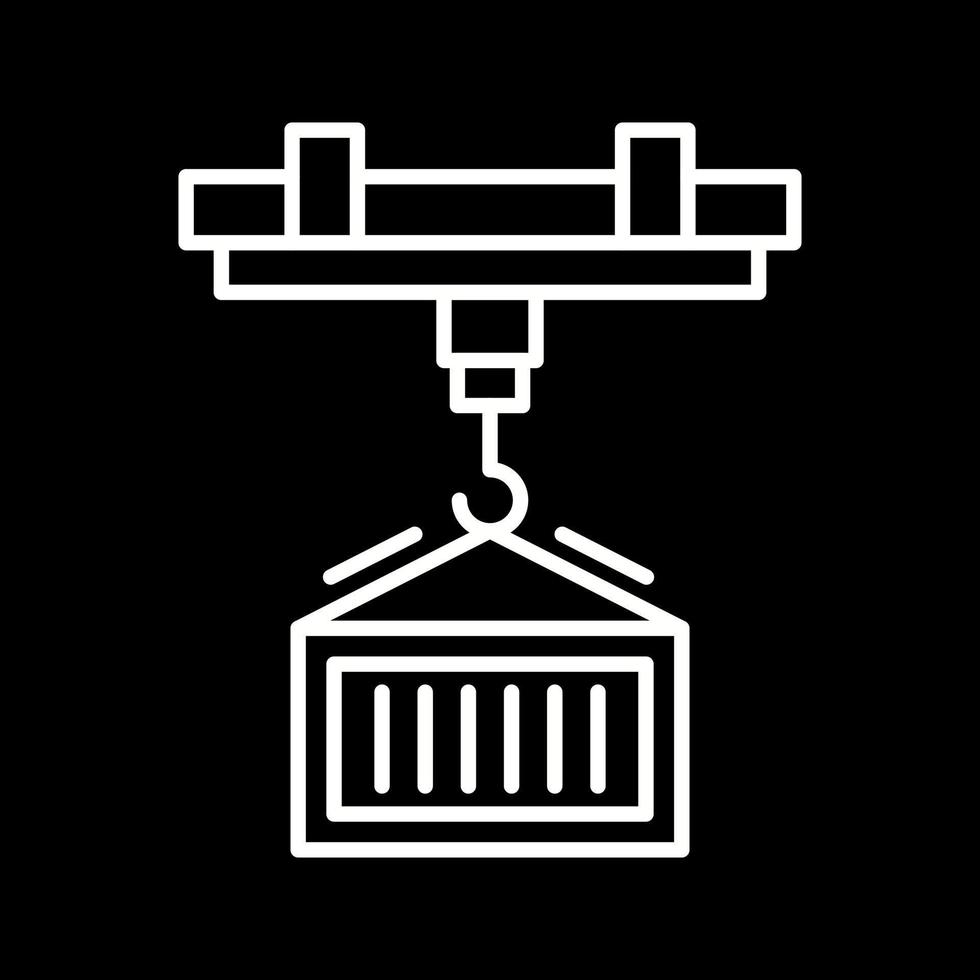 kraan vector pictogram