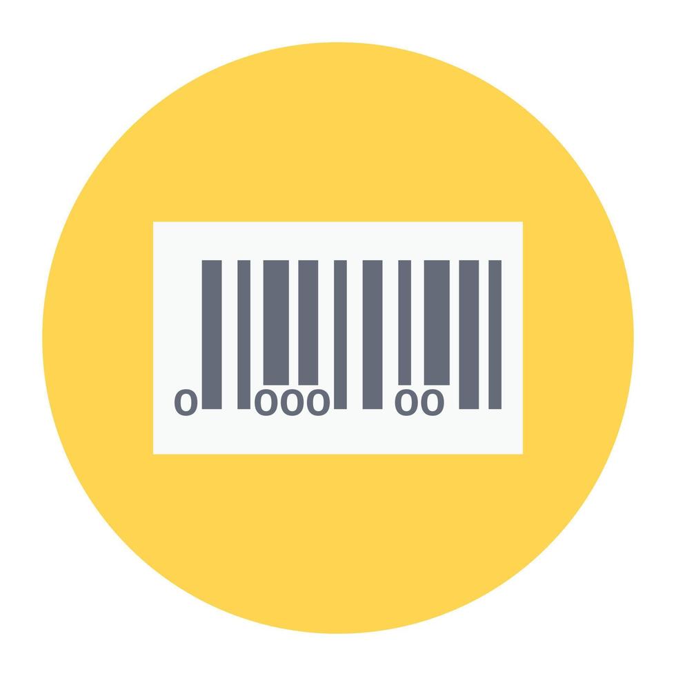 barcode vectorillustratie op een background.premium kwaliteit symbolen.vector pictogrammen voor concept en grafisch ontwerp. vector