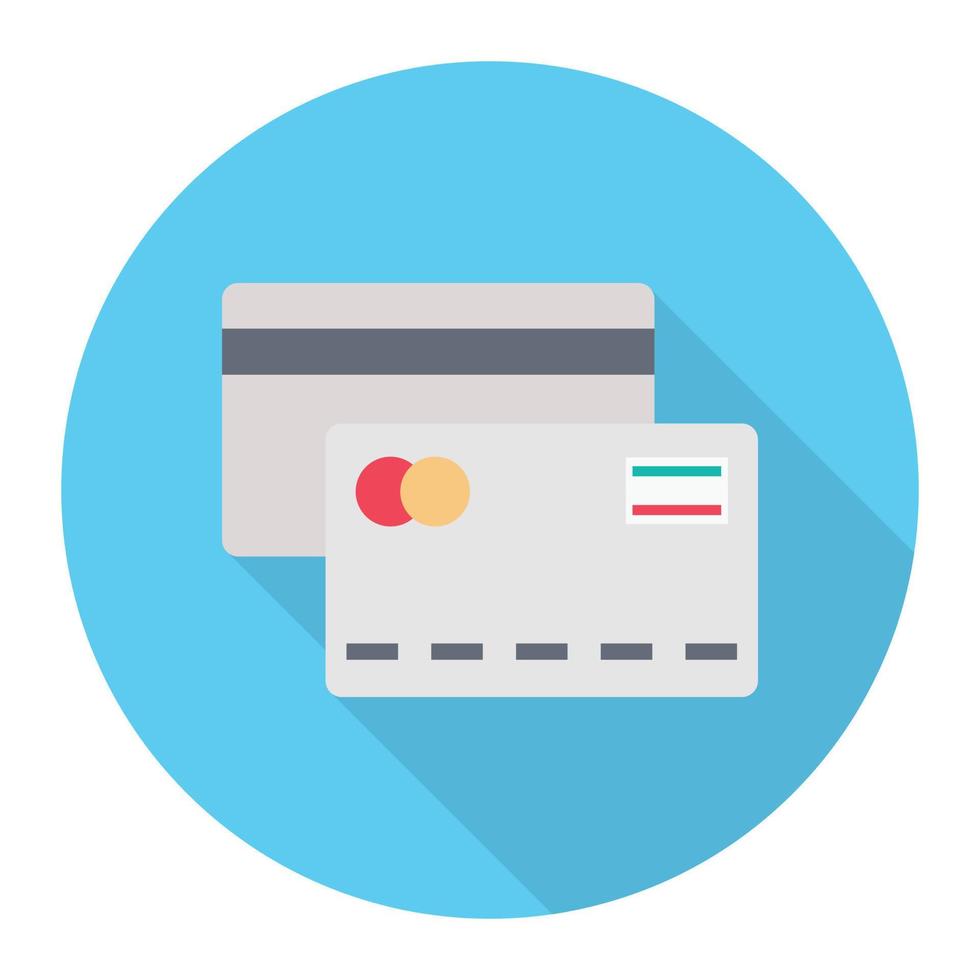 creditcard vectorillustratie op een background.premium kwaliteit symbolen.vector iconen voor concept en grafisch ontwerp. vector