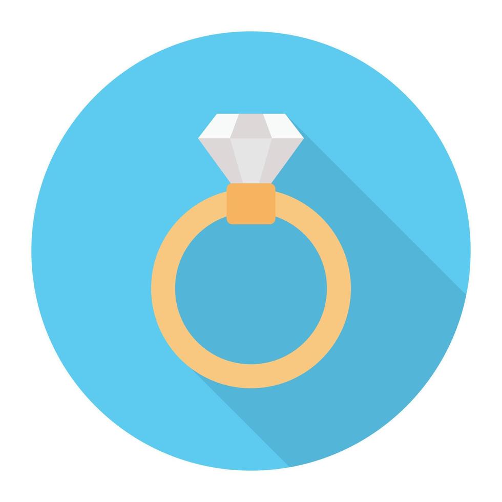 diamant ring vector illustratie Aan een achtergrond.premium kwaliteit symbolen.vector pictogrammen voor concept en grafisch ontwerp.