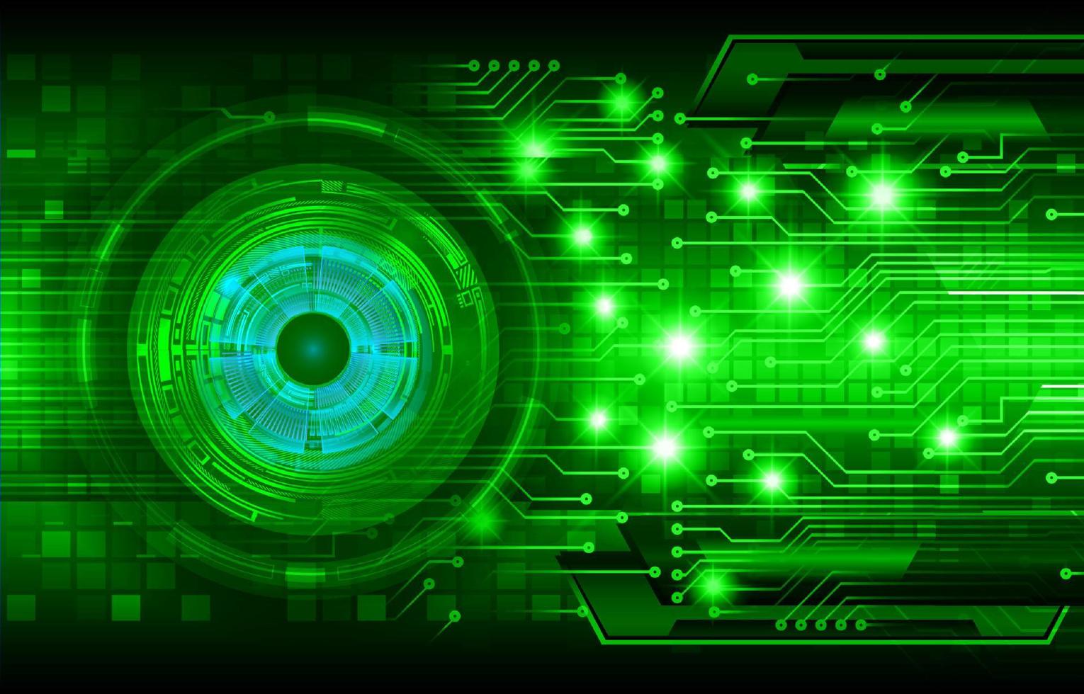 modern technologie achtergrond met oog vector