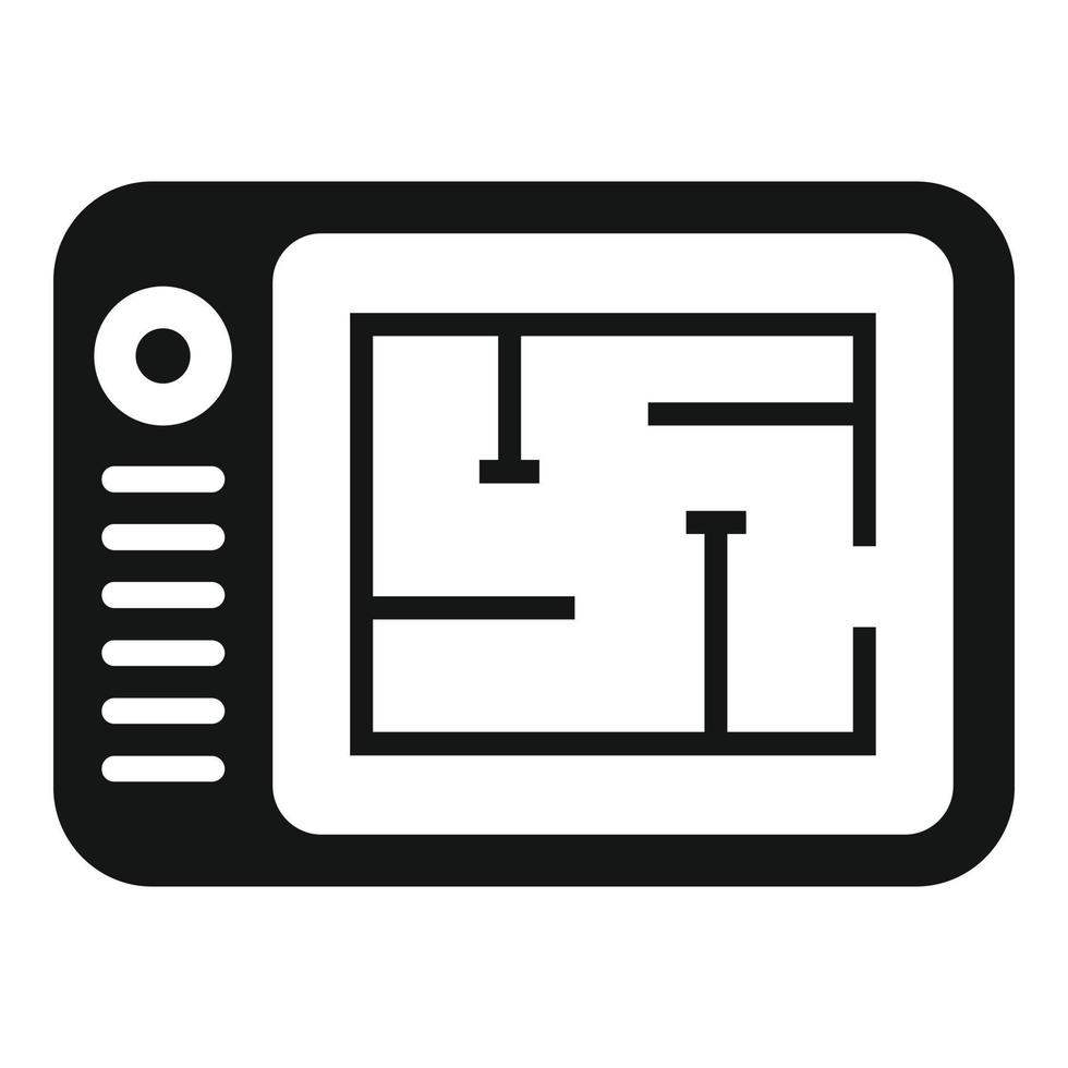 tablet herontwerp icoon gemakkelijk vector. web bladzijde vector