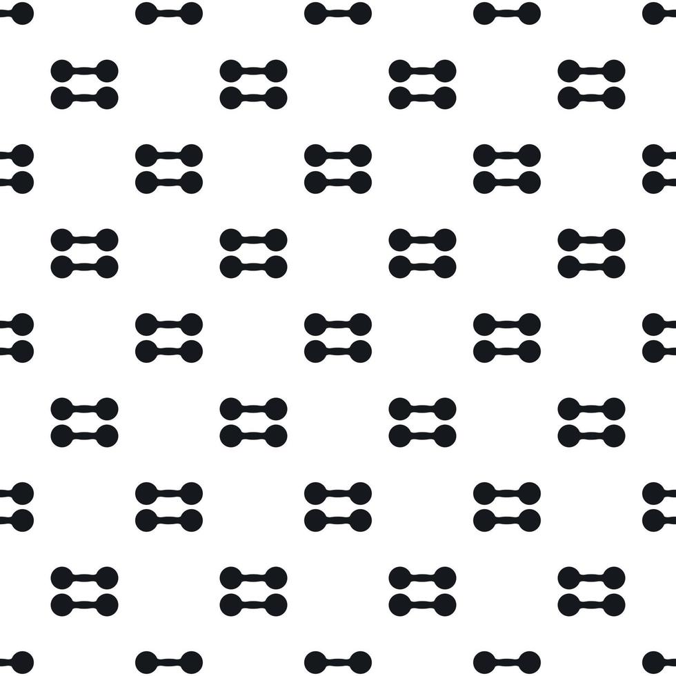 twee halter patroon, gemakkelijk stijl vector