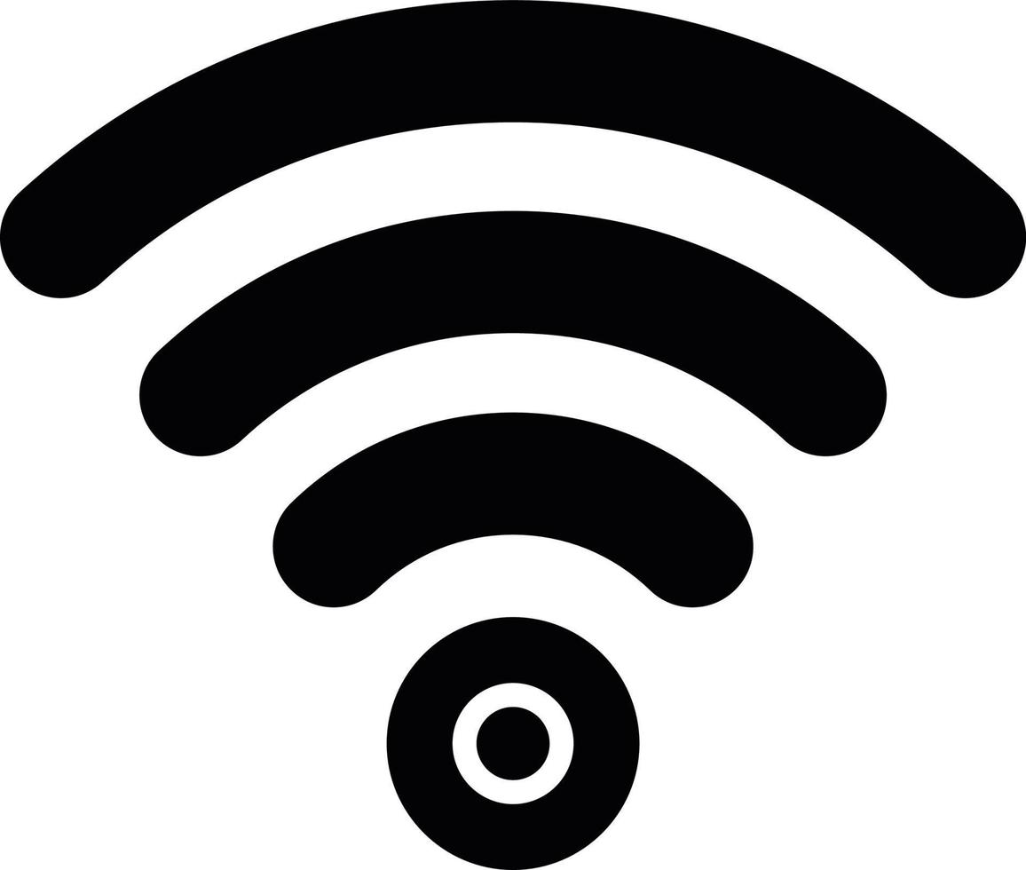 Wifi creatief icoon ontwerp vector