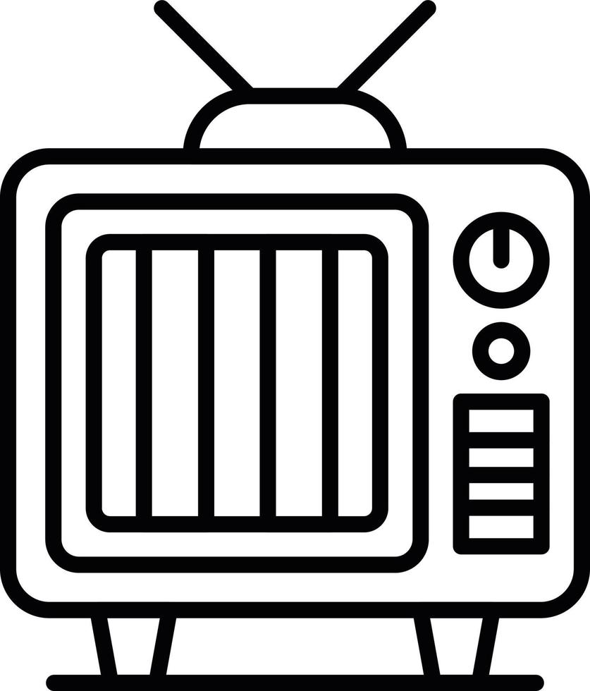 TV creatief icoon ontwerp vector