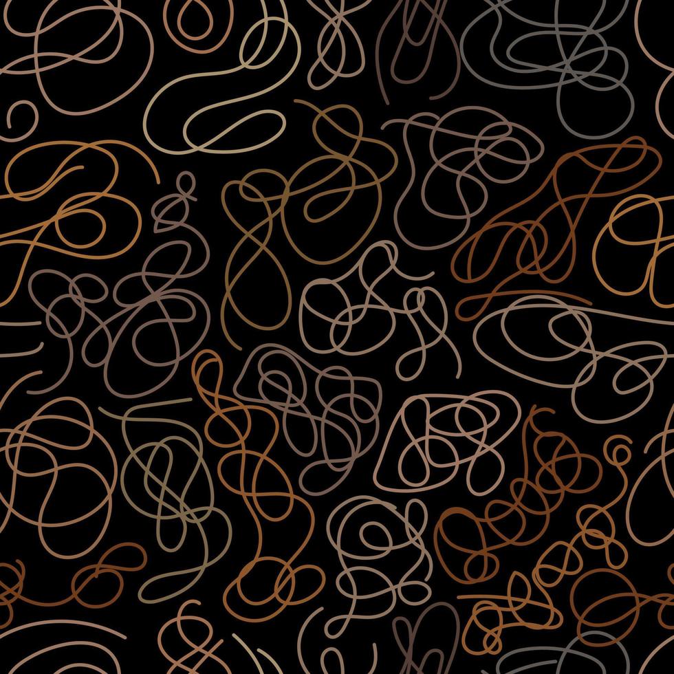 naadloos patroon abstract verstrikt lijnen structuur achtergrond vector illustratie ontwerp
